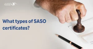 What types of SASO certificates